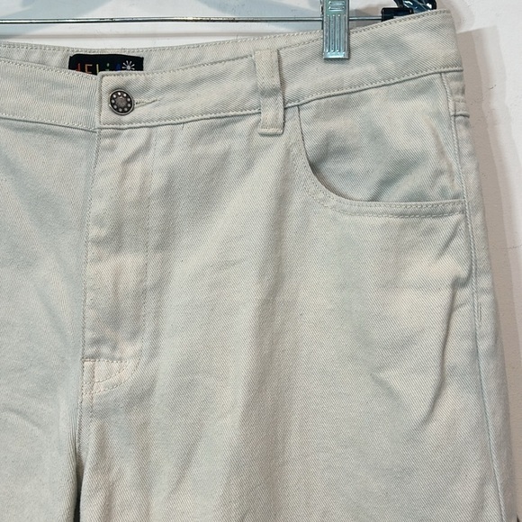 Delia’s So Misunderstood Wide Leg Twill Carpenter Pants Off White plus size XXL - Picture 2 of 11